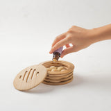 Unscented Wooden Balls and Box