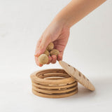 Unscented Wooden Balls and Box
