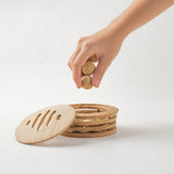 Unscented Wooden Balls and Box