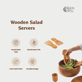 Wooden Salad Servers