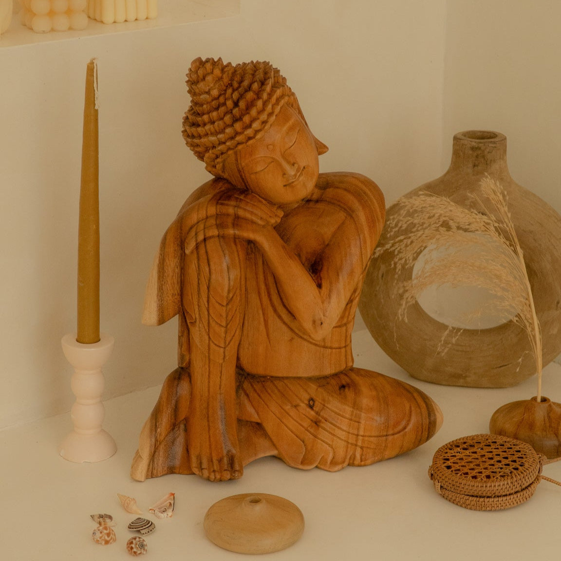 Handcarved Buddha Statue