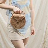 Circa Rattan Sling Bag