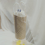 pear wine bag made from pandan leaves