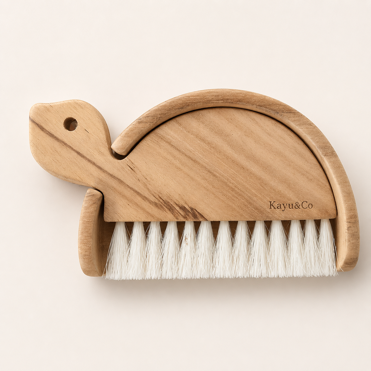 Teak Dustpan & Brush Set