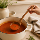 Teak Soup Ladle