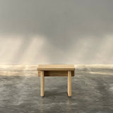 Brass towel bar on a marble wall